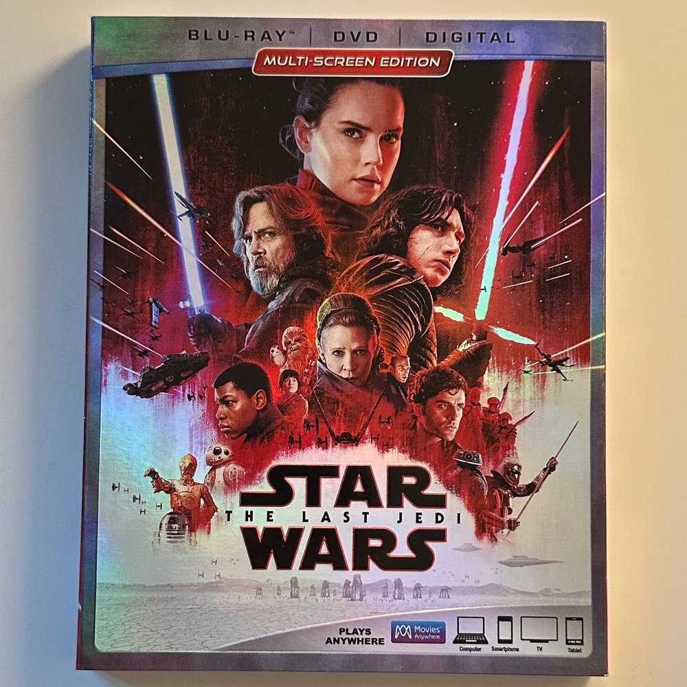 Blu-ray + DVD Star Wars The Last Jedi